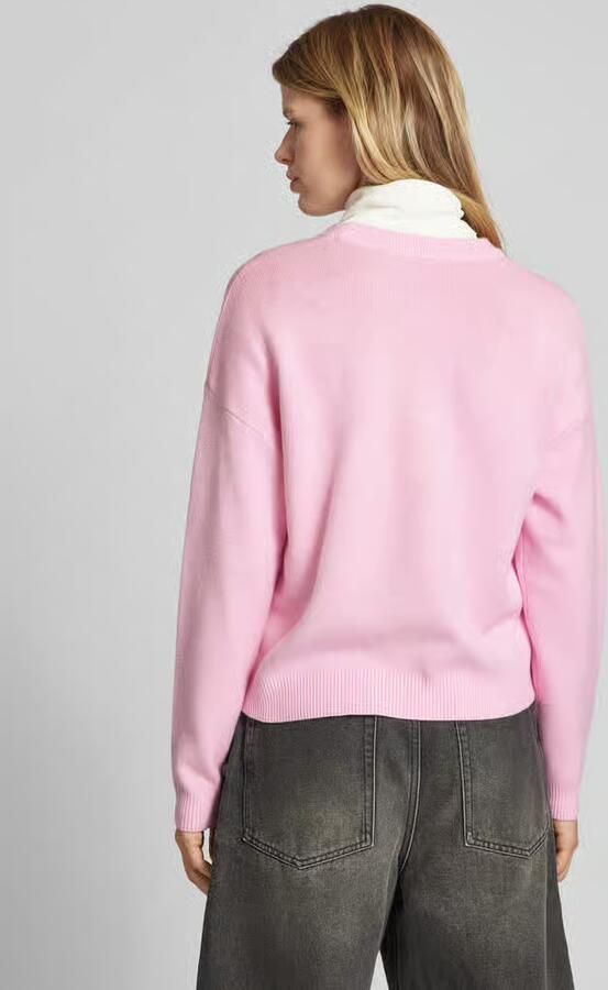 Noisy May Gebreide pullover met motiefprint model 'CERA'