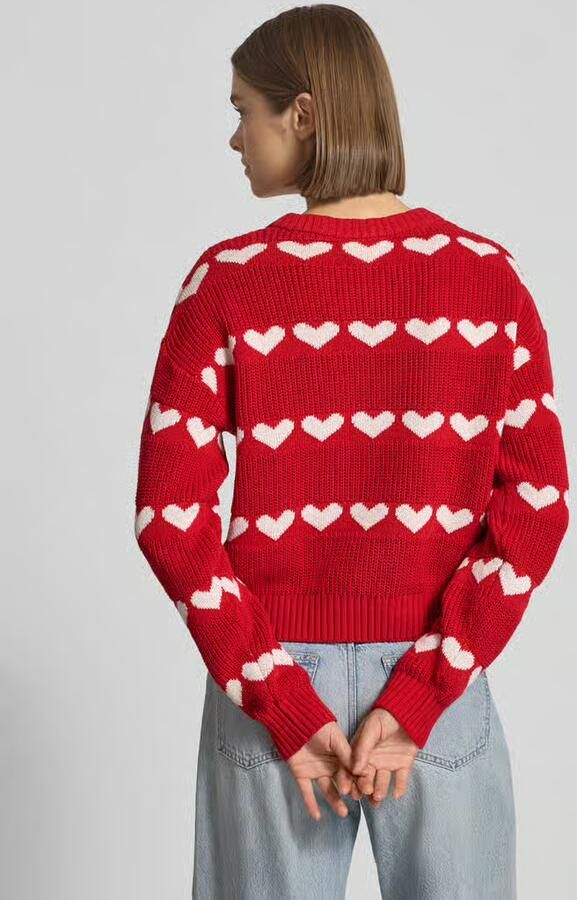 NOISY MAY Gebreide pullover met ronde hals model 'BLITZEN'