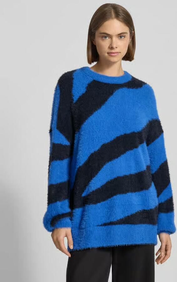 Noisy May Oversized gebreide pullover met ribboorden model 'HEIDI' - Foto 2
