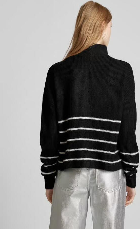 NOISY MAY Gebreide pullover met schipperskraag model 'NEWALICE'
