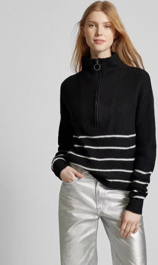 NOISY MAY Gebreide pullover met schipperskraag model 'NEWALICE' - Foto 2