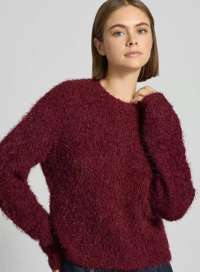 Noisy may Trui met ronde hals NMSASSY L S O-NECK KNIT FWD NOOS - Foto 6