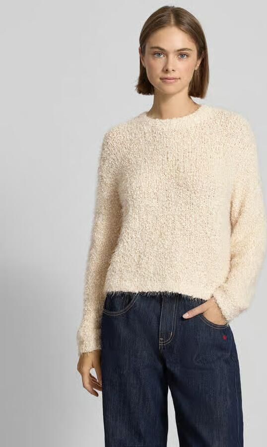 Noisy may Trui met ronde hals NMSASSY L S O-NECK KNIT FWD NOOS - Foto 10