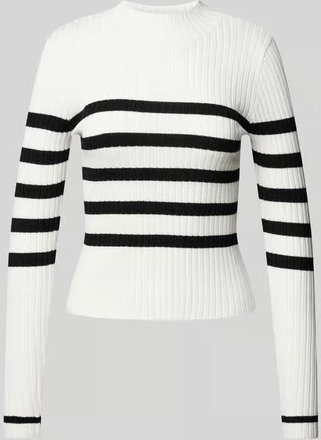 NOISY MAY Gebreide pullover van ribtricot model 'FIFI' - Foto 2