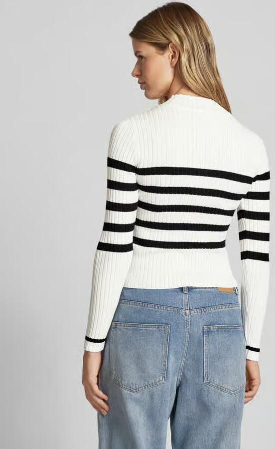 NOISY MAY Gebreide pullover van ribtricot model 'FIFI'