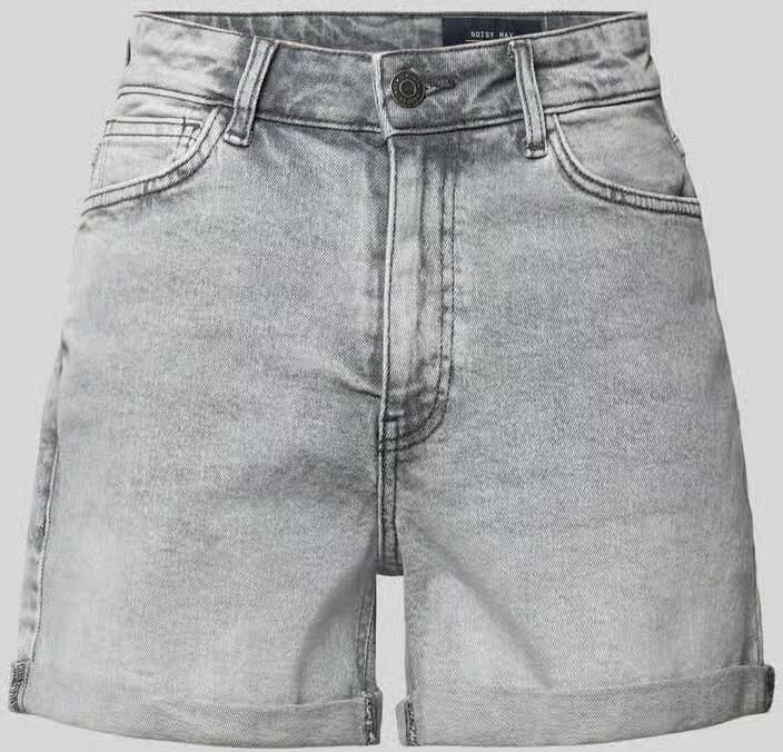 Noisy May High waist korte jeans in 5-pocketmodel model 'MONI' - Foto 15