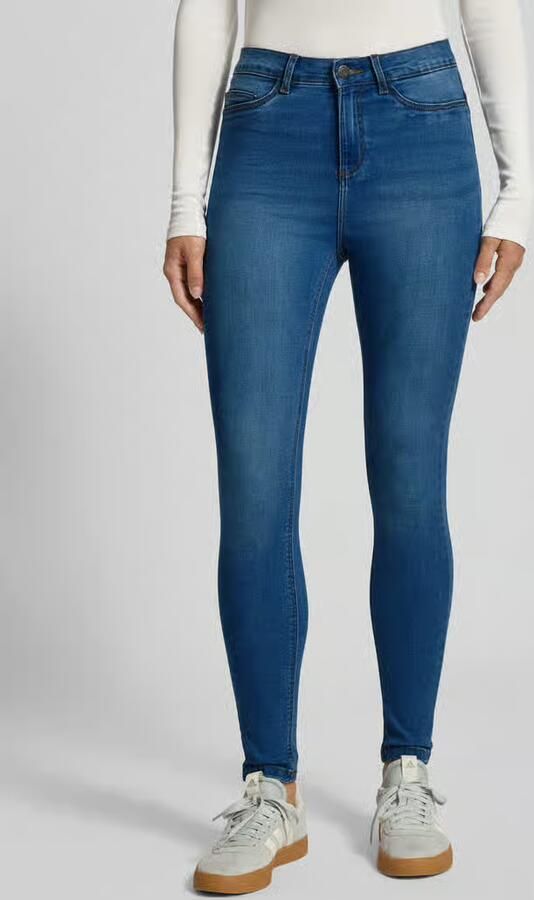 Noisy may Skinny fit jeans NMCALLIE HW SKINNY BLUE JEANS NOOS - Foto 3