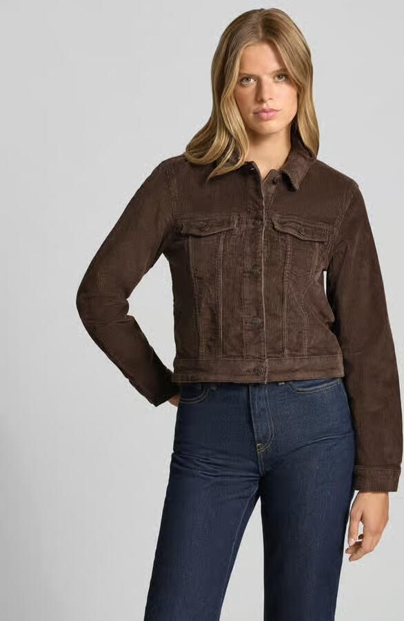 NOISY MAY Jack van corduroy met borstzakken model 'DEBRA' - Foto 2
