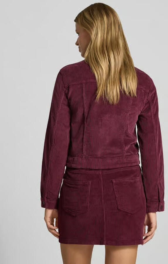 NOISY MAY Jack van corduroy met borstzakken model 'DEBRA' - Foto 3