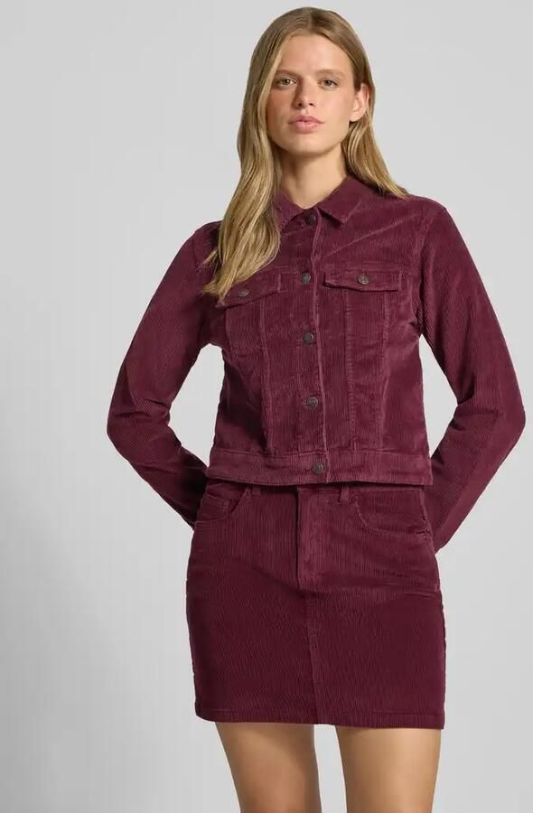 NOISY MAY Jack van corduroy met borstzakken model 'DEBRA' - Foto 2