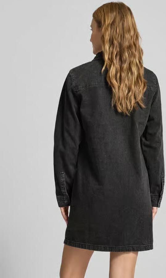 NOISY MAY Jeansjurk met platte kraag model 'NEW SIGNE'