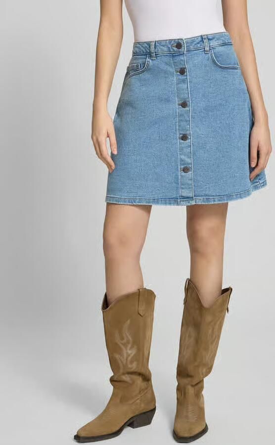 Noisy may Jeans rok NMRONNIE NW A SHAPE SKIRT VI375LB NOOS - Foto 8