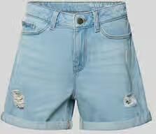 NOISY MAY Jeansshorts in destroyed-look model 'SMILEY' - Foto 5