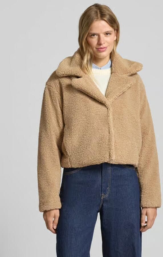 Noisy may Pluchen jack NMNATI CROP TEDDY JACKET FWD NOOS - Foto 2