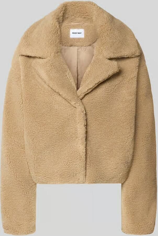Noisy may Pluchen jack NMNATI CROP TEDDY JACKET FWD NOOS - Foto 2