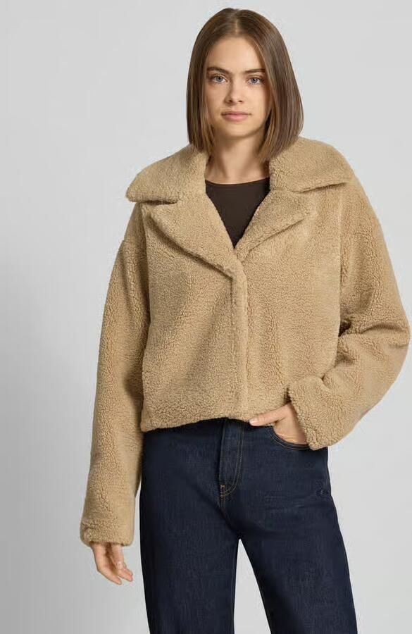 Noisy may Pluchen jack NMNATI CROP TEDDY JACKET FWD NOOS - Foto 3