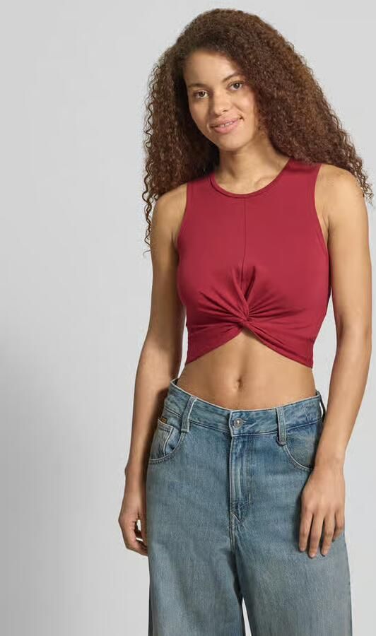 NOISY MAY Kort top met knoopdetail model 'TWIGGI' - Foto 4