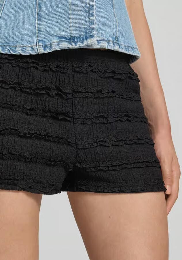 NOISY MAY Korte broek met elastische band model 'VILMA' - Foto 2