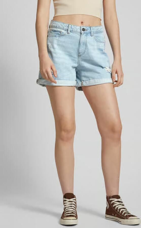 Noisy May Korte jeans in destroyed-look model 'SMILEY' - Foto 5