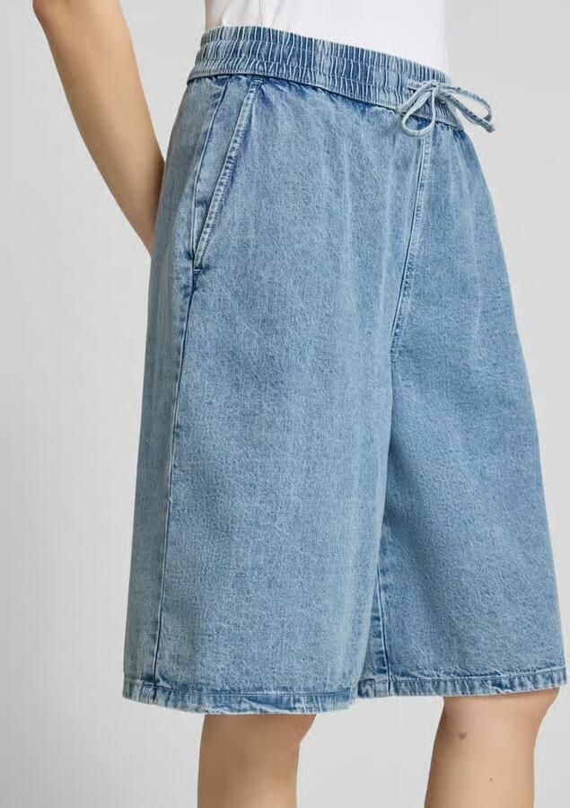 NOISY MAY Korte jeans met wijd been model 'SIGNE'