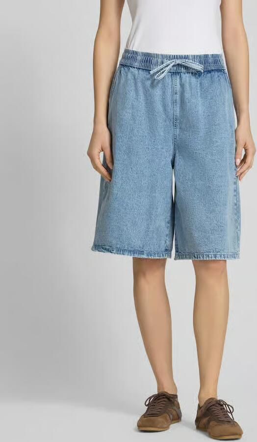 NOISY MAY Korte jeans met wijd been model 'SIGNE' - Foto 4
