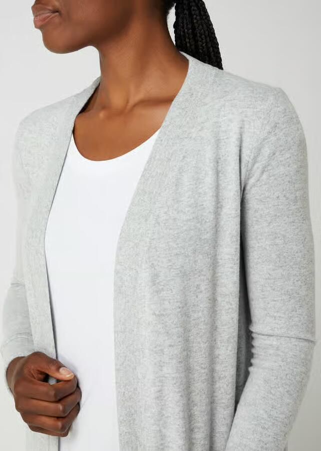 Noisy May Lange cardigan met sjaalkraag model 'City' - Foto 11