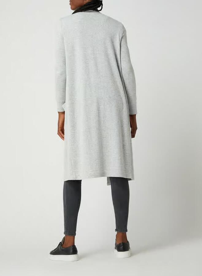 NOISY MAY Lange cardigan met sjaalkraag model 'City' - Foto 13