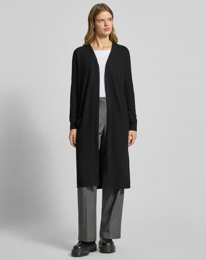 NOISY MAY Lange cardigan met sjaalkraag model 'City' - Foto 3