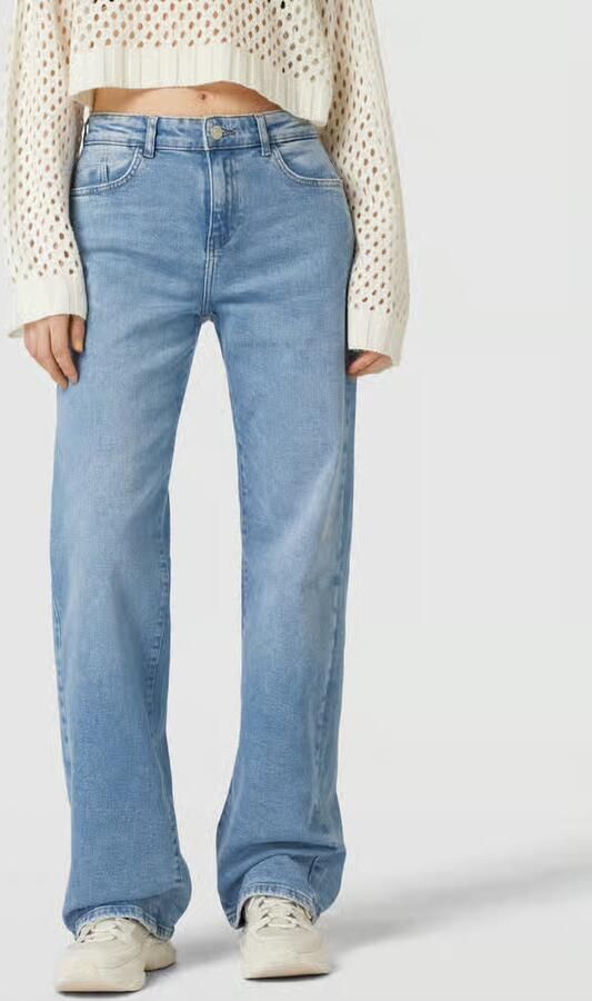 Noisy may Straight jeans NMYOLANDA NW WIDE JEANS AZ236LB NOOS - Foto 3