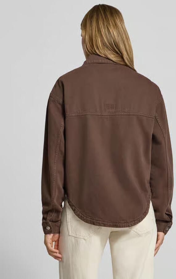 NOISY MAY Loose fit overshirt met wol met model 'ALVA' - Foto 2