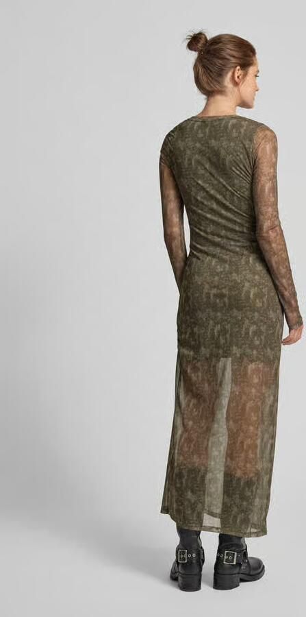 NOISY MAY Maxi-jurk met plooien model 'JUDITH'