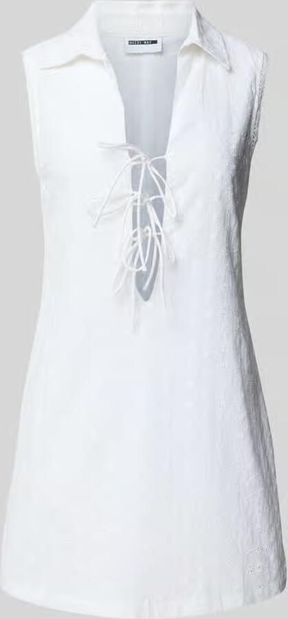 Noisy May Mini-jurk met broderie anglaise model 'SOMMER' - Foto 2