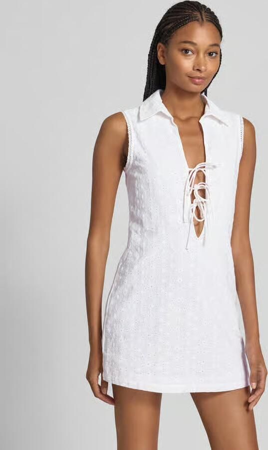 NOISY MAY Mini-jurk met broderie anglaise model 'SOMMER' - Foto 2
