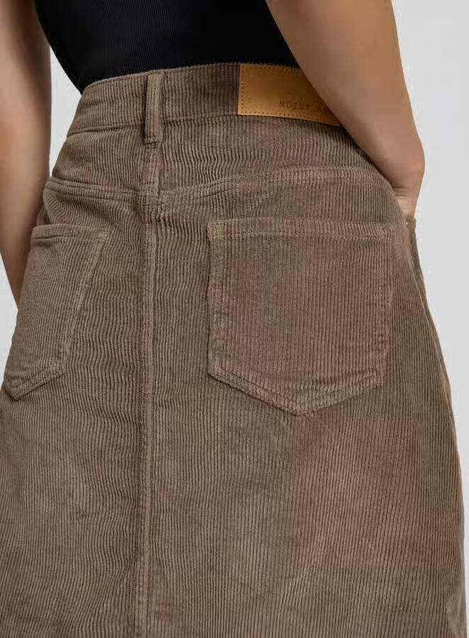Noisy may Cordrok NMRONNIE NW A SHAPE SKIRT CORDUROY NOOS - Foto 10