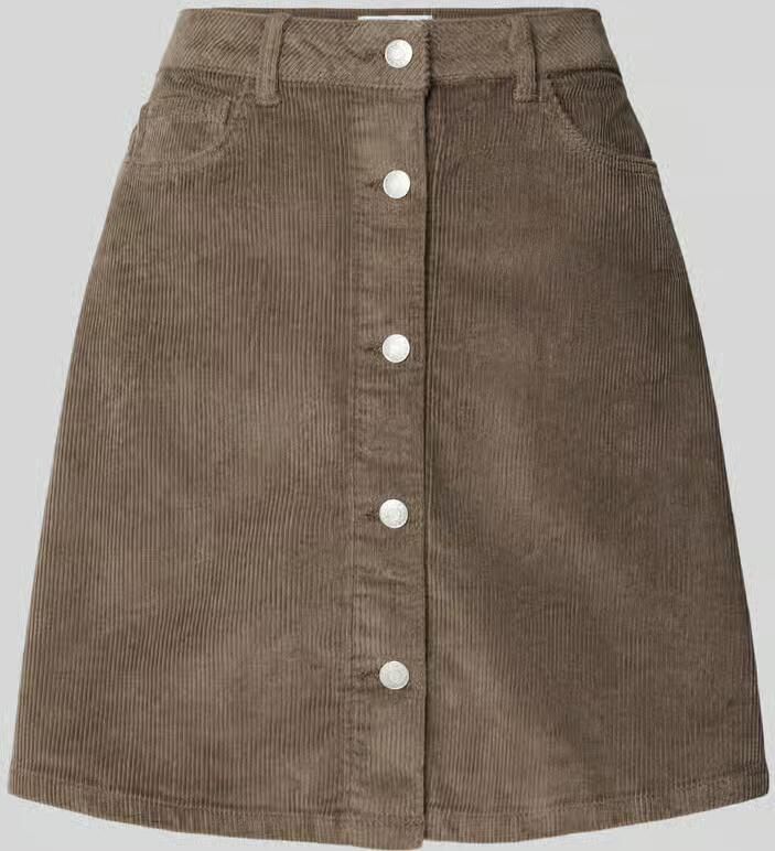 Noisy may Cordrok NMRONNIE NW A SHAPE SKIRT CORDUROY NOOS