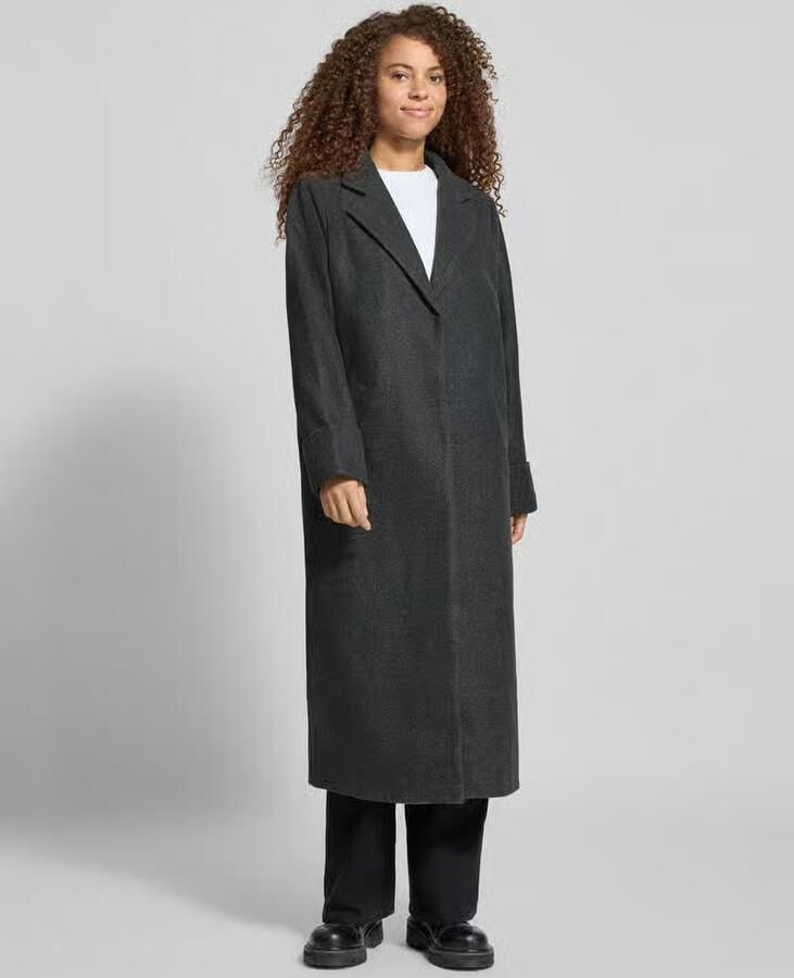NOISY MAY oversized fit lange jas met reverskraag model 'Caddy' - Foto 3