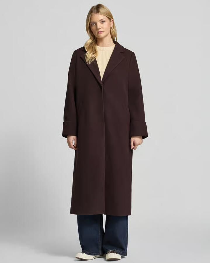 NOISY MAY oversized fit lange jas met reverskraag model 'Caddy' - Foto 2