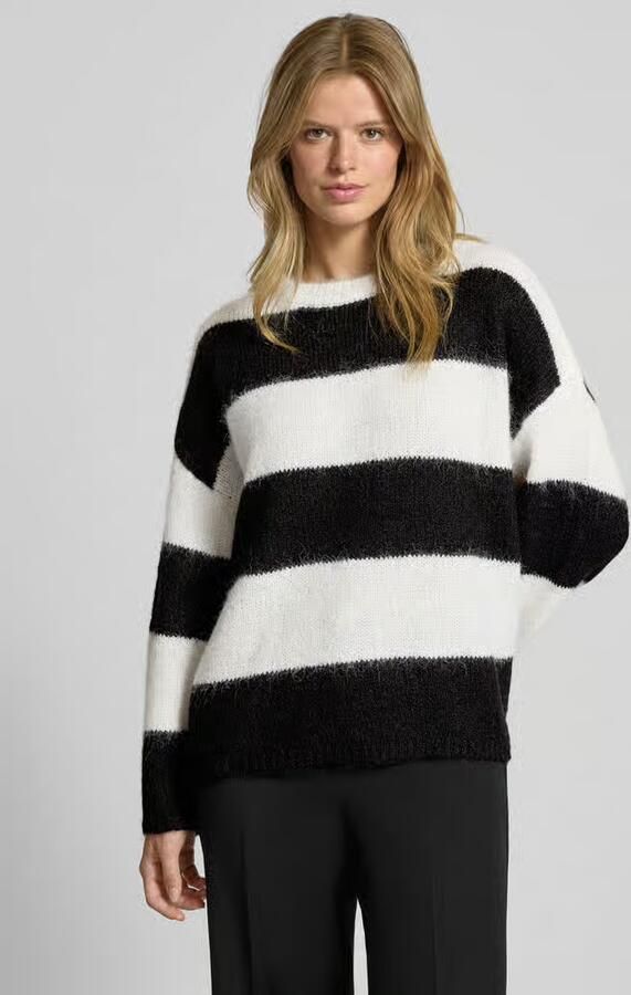 NOISY MAY Oversized gebreide pullover met geribde boorden model 'SUTTON - Foto 2
