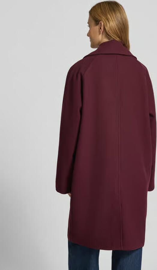 NOISY MAY Oversized lange jas met reverskraag model 'CICI'