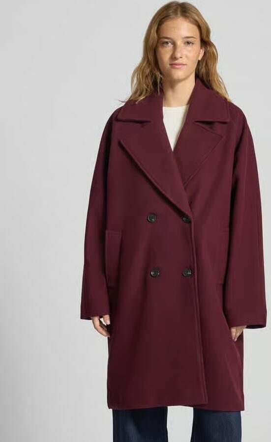 NOISY MAY Oversized lange jas met reverskraag model 'CICI' - Foto 3