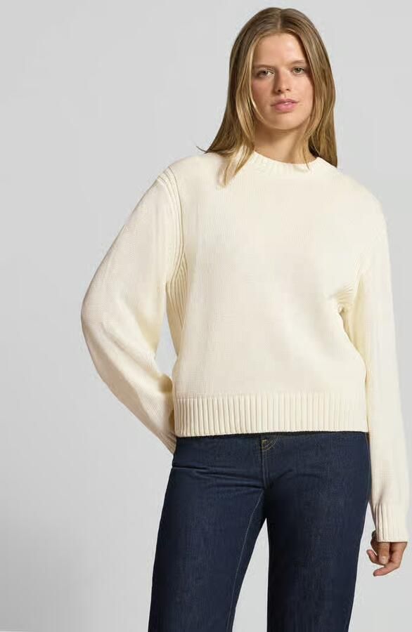 NOISY MAY pullover in relaxed fit van katoenmix in tricotlook - Foto 2