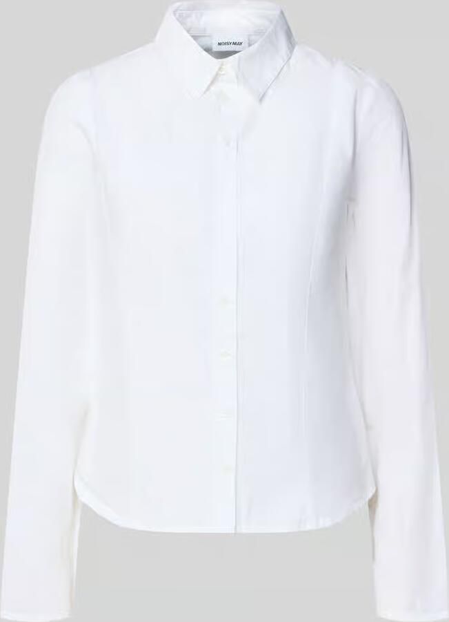 NOISY MAY Regular fit blouse van puur katoen model 'EMMA'