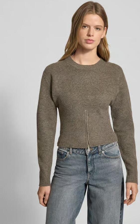 NOISY MAY Regular fit gebreide pullover met wol model 'SLOAN' - Foto 2