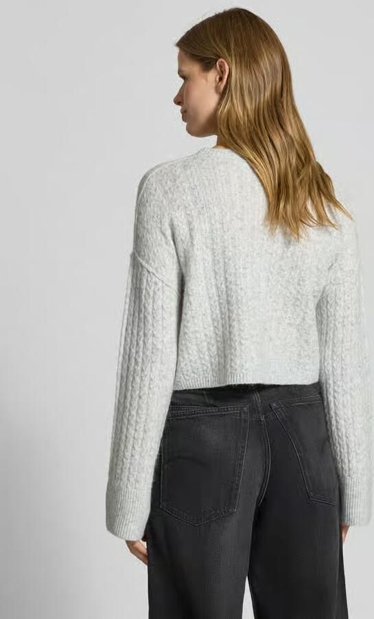 NOISY MAY Regular fit pullover in brei-look model 'Milla' - Foto 3