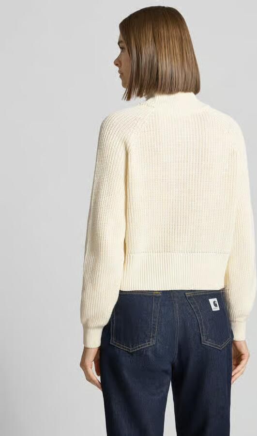 Noisy may Trui met staande kraag NMDARA L S HIGH NECK KNIT FWD NOOS - Foto 6