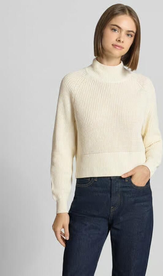 Noisy may Trui met staande kraag NMDARA L S HIGH NECK KNIT FWD NOOS - Foto 5