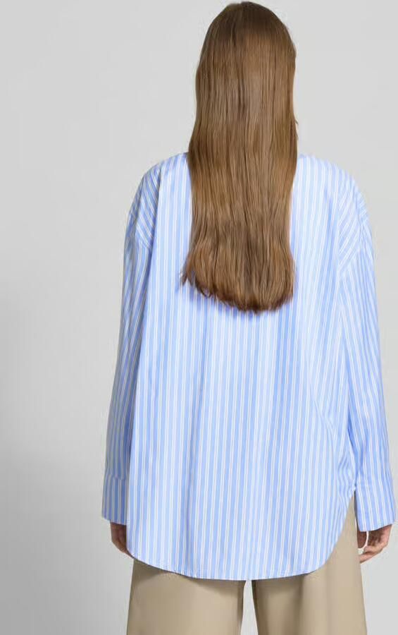 Noisy May Relaxed fit overhemdblouse met borstzak model 'FRIDA'