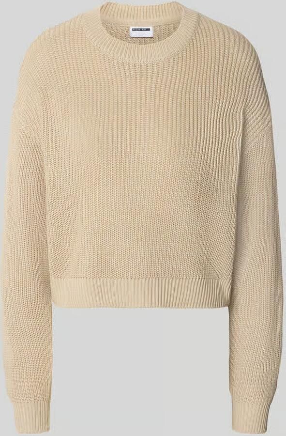 NOISY MAY relaxed fit pullover van katoenmix model 'Maysa'