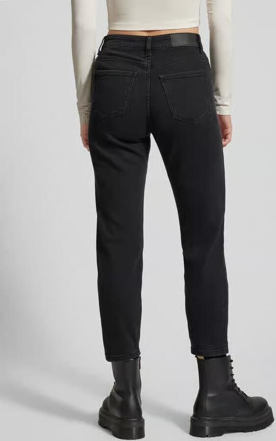Noisy may Straight jeans NMMONI HW STRAIGHT ANK BLACK JEANS NOOS - Foto 3