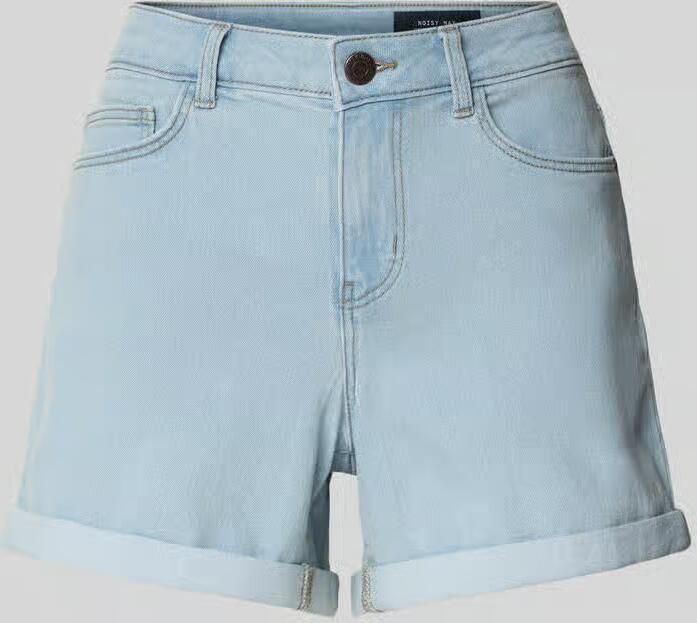 Noisy May Slim fit korte jeans in 5-pocketmodel model 'DEBBY' - Foto 9